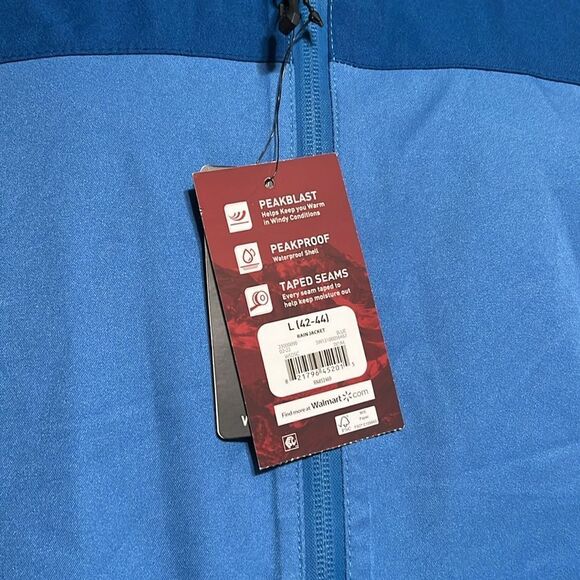 - Swiss Tech Men's Rain Jacket Up to Size L 42/44 - Picture 4 of 12